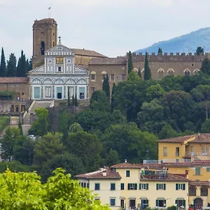 A Postcard View In A Vintage , Florencia Italia